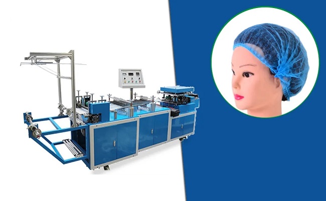 hospital bouffant cap making machine